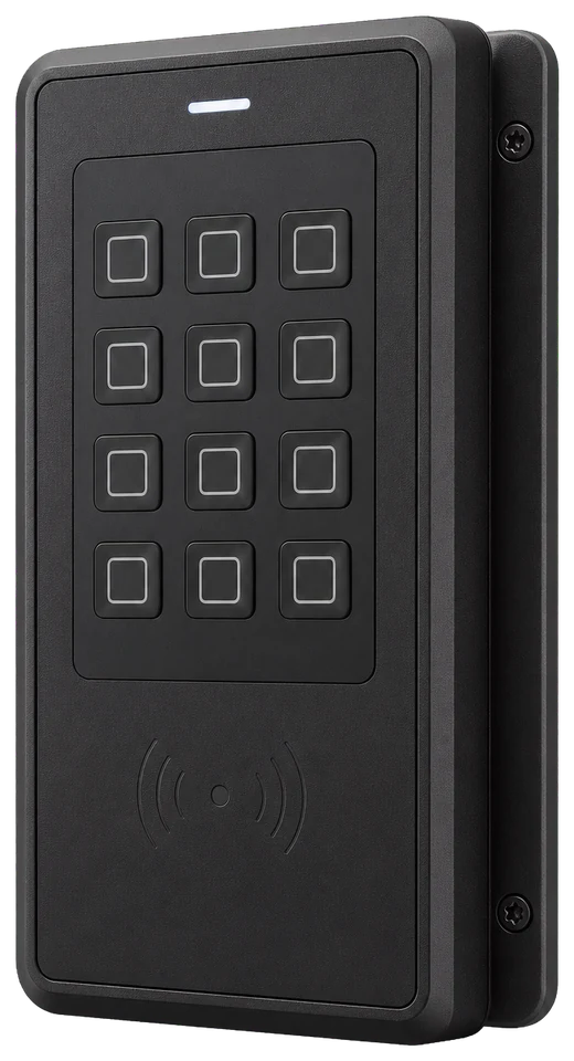Representative commercial keypad credential reader.